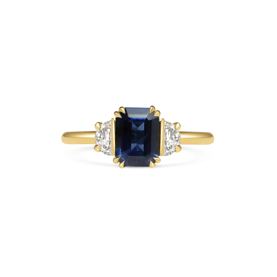 The X - Cura Ring by East London jeweller Rachel Boston | Discover our collections of unique and timeless engagement rings, wedding rings, and modern fine jewellery. - Rachel Boston Jewellery