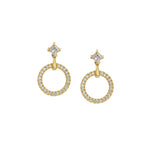 Diamond Circulum Earrings