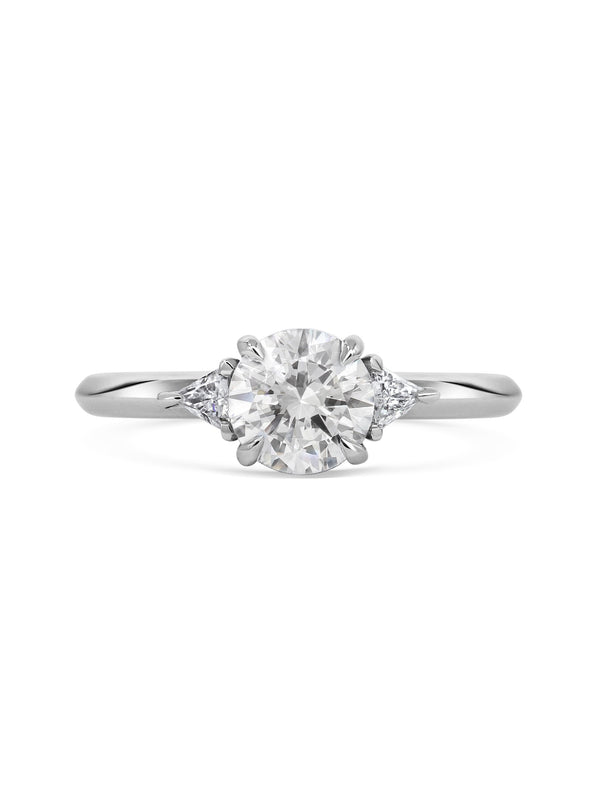 The Dolores Ring by East London jeweller Rachel Boston | Discover our collections of unique and timeless engagement rings, wedding rings, and modern fine jewellery.