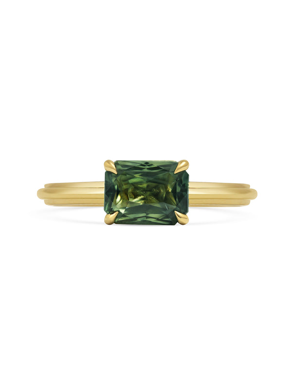 The Ene Ring by East London jeweller Rachel Boston | Discover our collections of unique and timeless engagement rings, wedding rings, and modern fine jewellery.