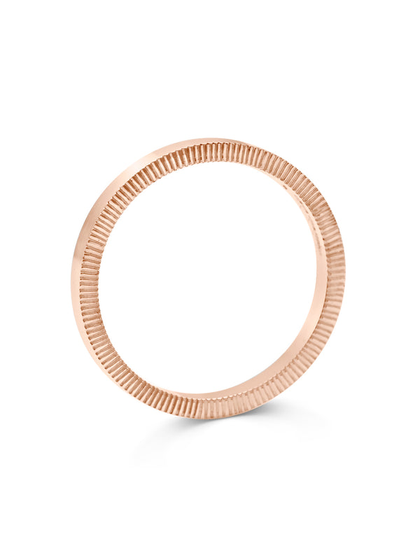 The Engraved Lines on Side - 2mm by East London jeweller Rachel Boston | Discover our collections of unique and timeless engagement rings, wedding rings, and modern fine jewellery.
