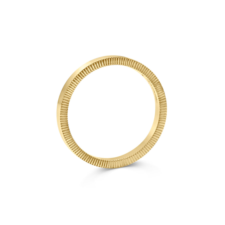 The Engraved Lines on Side - 2mm by East London jeweller Rachel Boston | Discover our collections of unique and timeless engagement rings, wedding rings, and modern fine jewellery. - Rachel Boston Jewellery