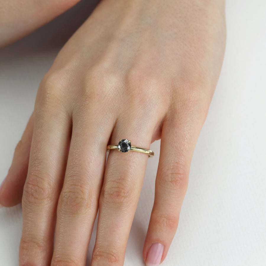 The Eupheme Ring by East London jeweller Rachel Boston | Discover our collections of unique and timeless engagement rings, wedding rings, and modern fine jewellery. - Rachel Boston Jewellery