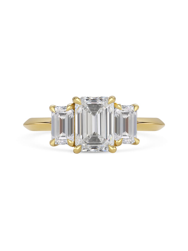 The Flora Ring by East London jeweller Rachel Boston | Discover our collections of unique and timeless engagement rings, wedding rings, and modern fine jewellery.