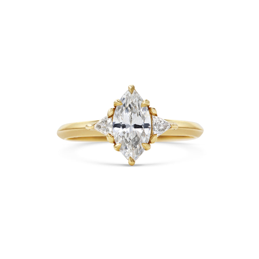 The Joan Ring by East London jeweller Rachel Boston | Discover our collections of unique and timeless engagement rings, wedding rings, and modern fine jewellery. - Rachel Boston Jewellery