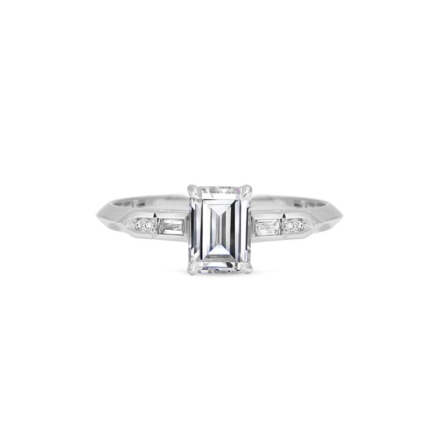 The Leona Ring by East London jeweller Rachel Boston | Discover our collections of unique and timeless engagement rings, wedding rings, and modern fine jewellery. - Rachel Boston Jewellery