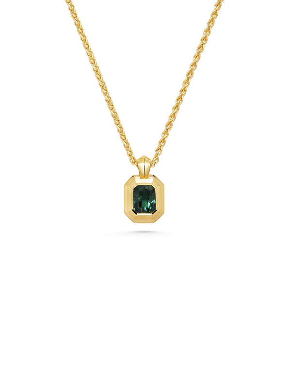 O'Keeffe Necklace - 0.94ct Green - Rachel Boston Jewellery