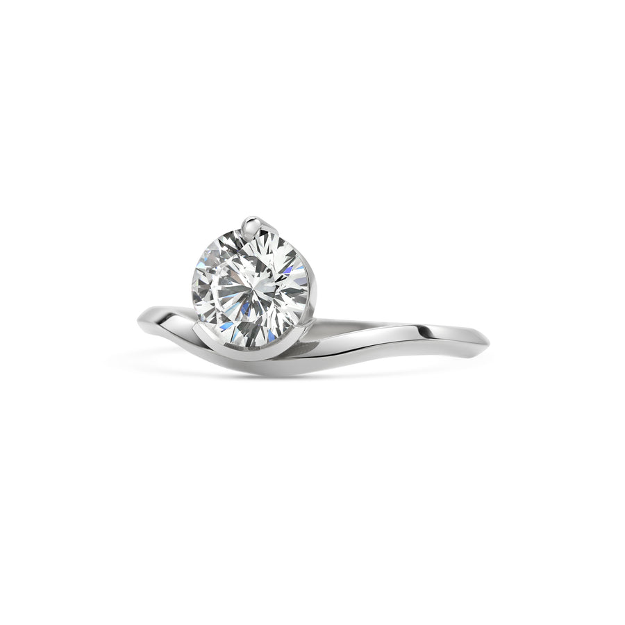 The Ophelia Ring by East London jeweller Rachel Boston | Discover our collections of unique and timeless engagement rings, wedding rings, and modern fine jewellery. - Rachel Boston Jewellery