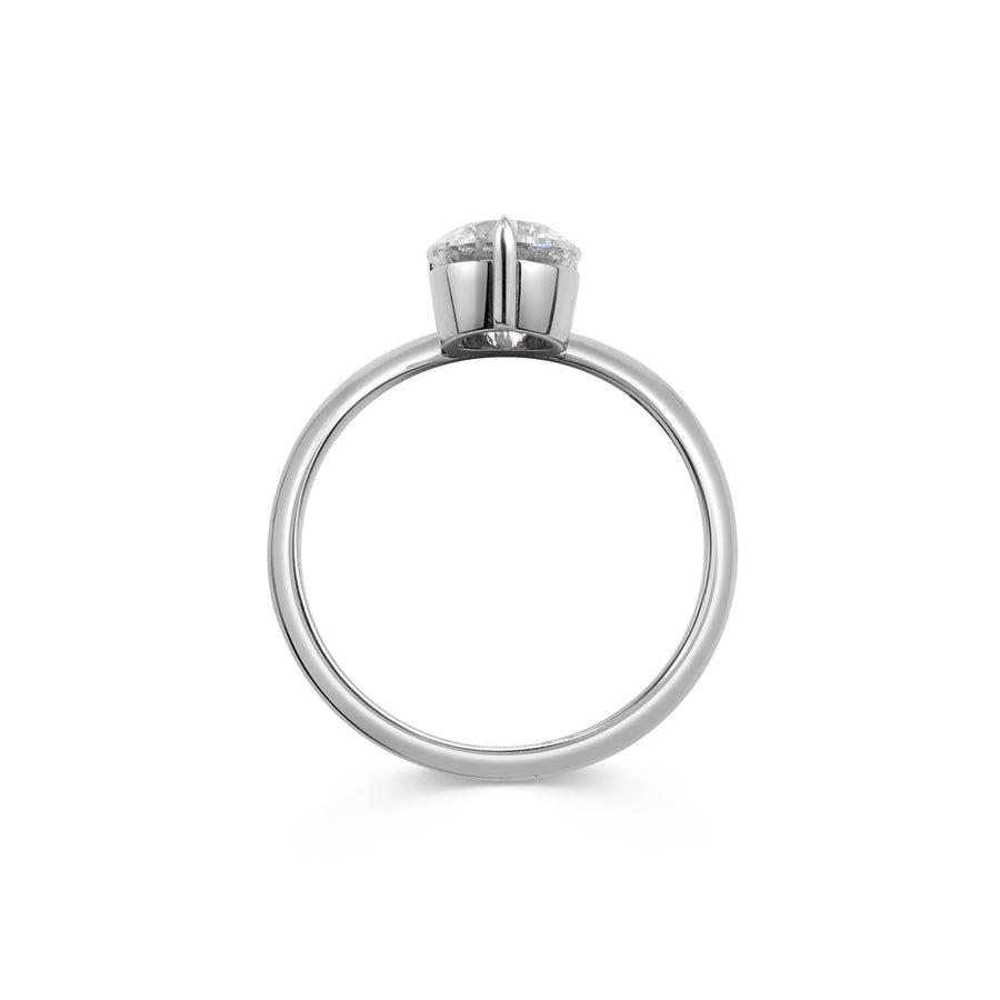 The Ophelia Ring by East London jeweller Rachel Boston | Discover our collections of unique and timeless engagement rings, wedding rings, and modern fine jewellery. - Rachel Boston Jewellery