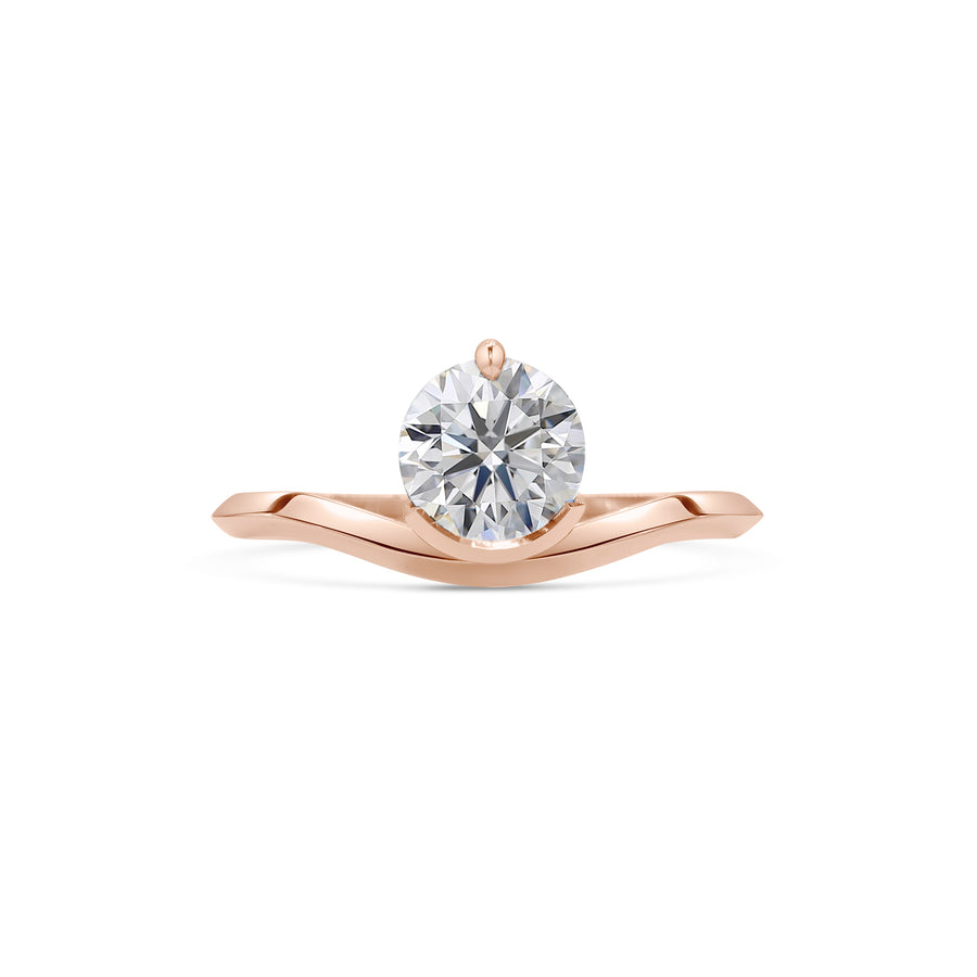 The Ophelia Ring by East London jeweller Rachel Boston | Discover our collections of unique and timeless engagement rings, wedding rings, and modern fine jewellery. - Rachel Boston Jewellery