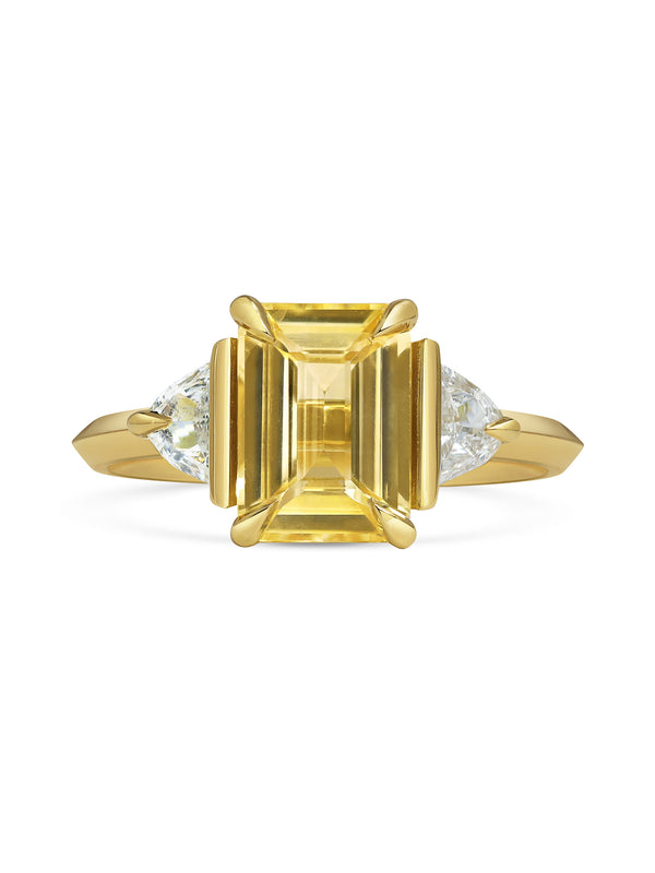 The Oyapok Ring by East London jeweller Rachel Boston | Discover our collections of unique and timeless engagement rings, wedding rings, and modern fine jewellery.