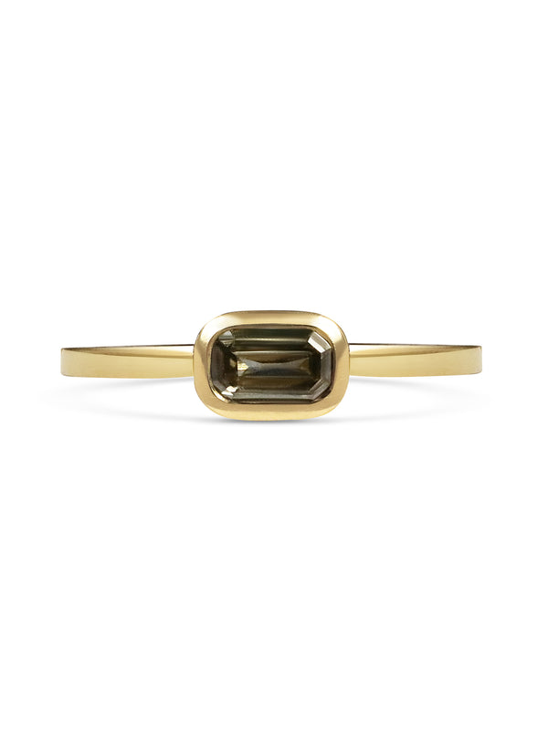 The X - Riviere Ring by East London jeweller Rachel Boston | Discover our collections of unique and timeless engagement rings, wedding rings, and modern fine jewellery.