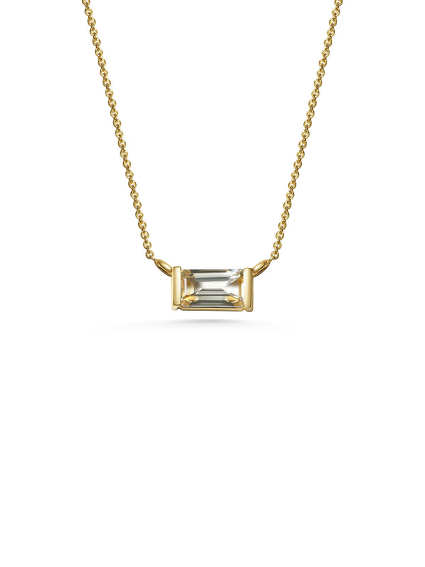 The X - Sher-Gil Necklace by East London jeweller Rachel Boston | Discover our collections of unique and timeless engagement rings, wedding rings, and modern fine jewellery.