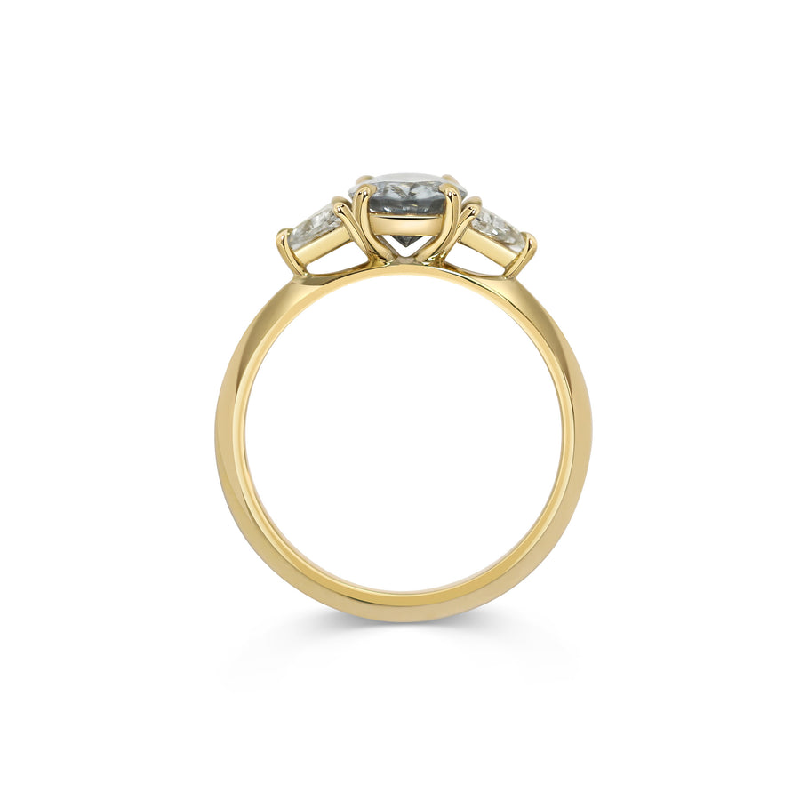 The Sonso Ring by East London jeweller Rachel Boston | Discover our collections of unique and timeless engagement rings, wedding rings, and modern fine jewellery. - Rachel Boston Jewellery