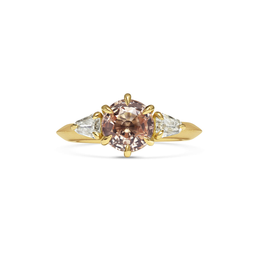 The X - Tigre Ring by East London jeweller Rachel Boston | Discover our collections of unique and timeless engagement rings, wedding rings, and modern fine jewellery. - Rachel Boston Jewellery