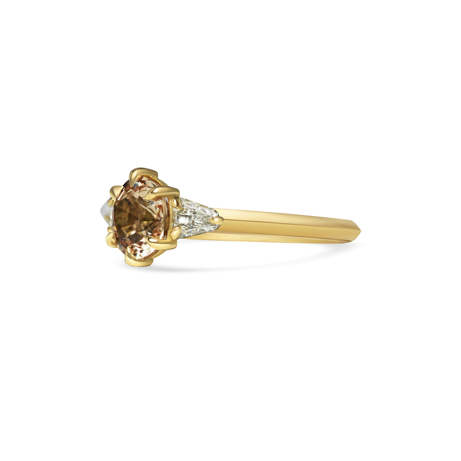 The X - Tigre Ring by East London jeweller Rachel Boston | Discover our collections of unique and timeless engagement rings, wedding rings, and modern fine jewellery. - Rachel Boston Jewellery