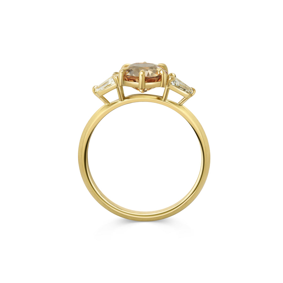 The X - Tigre Ring by East London jeweller Rachel Boston | Discover our collections of unique and timeless engagement rings, wedding rings, and modern fine jewellery. - Rachel Boston Jewellery