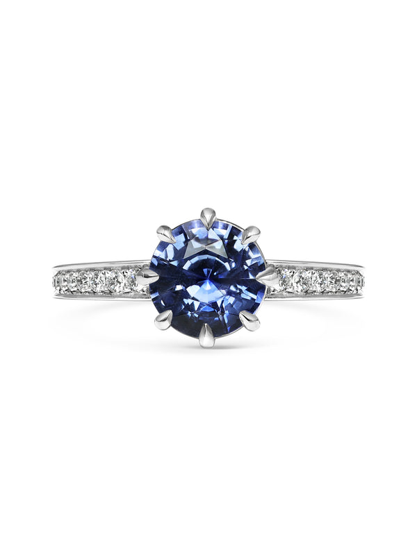 The Tota Ring by East London jeweller Rachel Boston | Discover our collections of unique and timeless engagement rings, wedding rings, and modern fine jewellery.