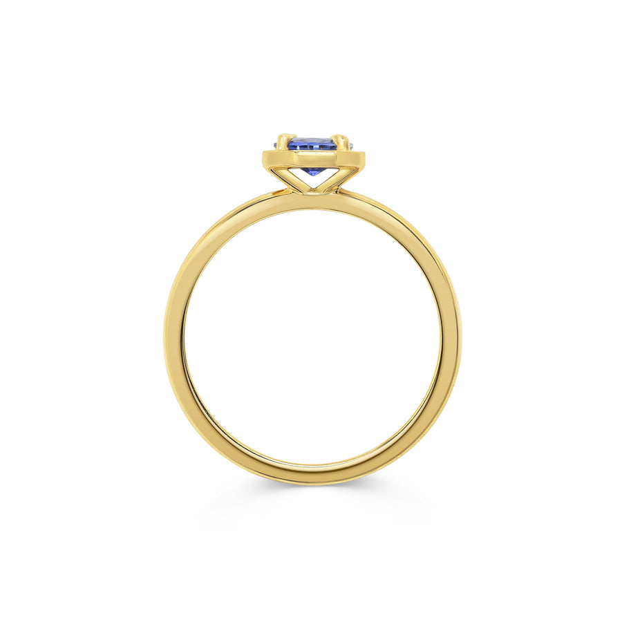 The X- Nora Ring by East London jeweller Rachel Boston | Discover our collections of unique and timeless engagement rings, wedding rings, and modern fine jewellery. - Rachel Boston Jewellery