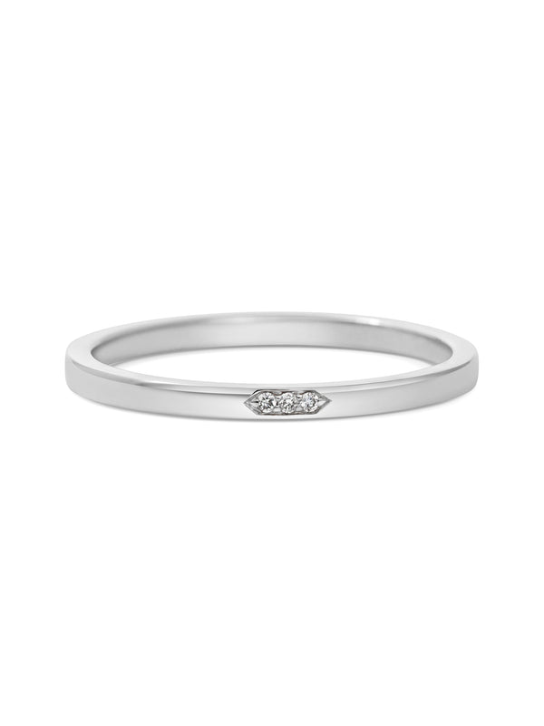 The Tribus Band by East London jeweller Rachel Boston | Discover our collections of unique and timeless engagement rings, wedding rings, and modern fine jewellery.