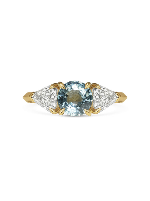 The Tunia Ring by East London jeweller Rachel Boston | Discover our collections of unique and timeless engagement rings, wedding rings, and modern fine jewellery.