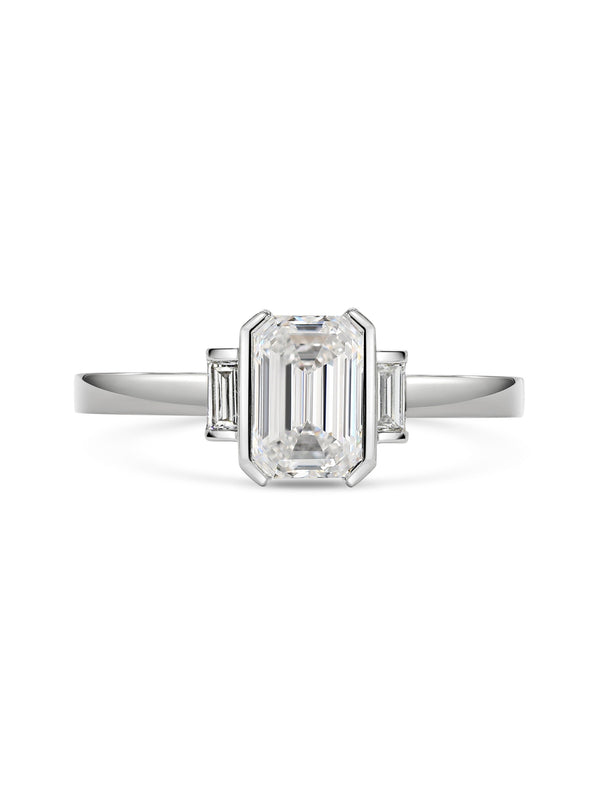 The Vela Ring by East London jeweller Rachel Boston | Discover our collections of unique and timeless engagement rings, wedding rings, and modern fine jewellery.