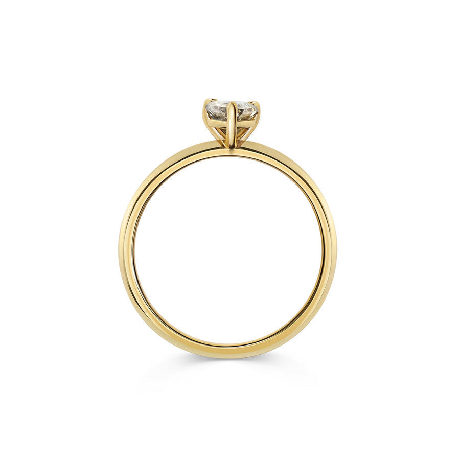 The X - Vertus Ring by East London jeweller Rachel Boston | Discover our collections of unique and timeless engagement rings, wedding rings, and modern fine jewellery. - Rachel Boston Jewellery