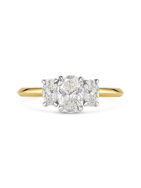 The Winnie Ring by East London jeweller Rachel Boston | Discover our collections of unique and timeless engagement rings, wedding rings, and modern fine jewellery.