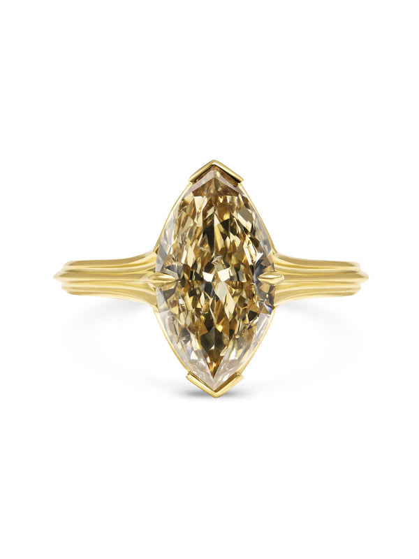 The X - CONTINUUM Ring by East London jeweller Rachel Boston | Discover our collections of unique and timeless engagement rings, wedding rings, and modern fine jewellery.