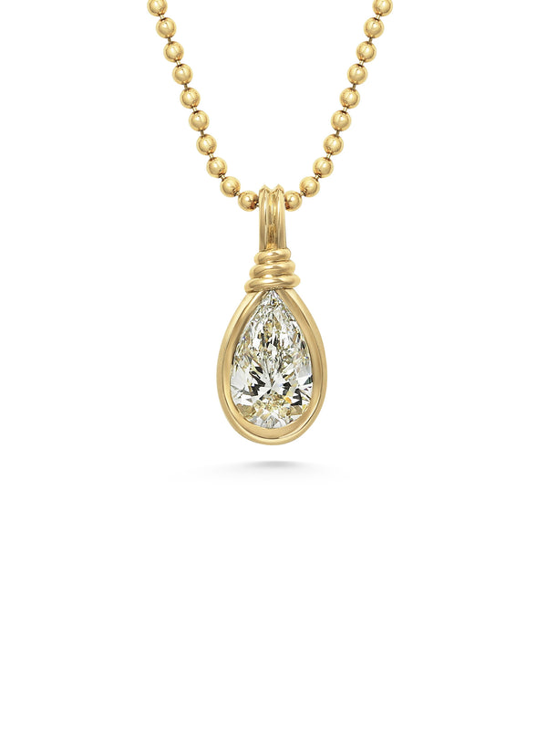 The BOUND Pendant by East London jeweller Rachel Boston | Discover our collections of unique and timeless engagement rings, wedding rings, and modern fine jewellery.