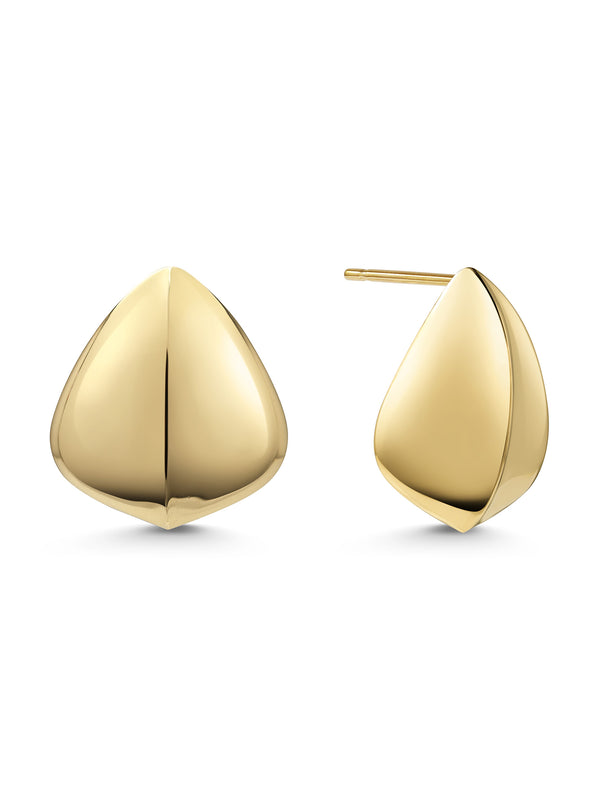 The SPAN Earrings by East London jeweller Rachel Boston | Discover our collections of unique and timeless engagement rings, wedding rings, and modern fine jewellery.