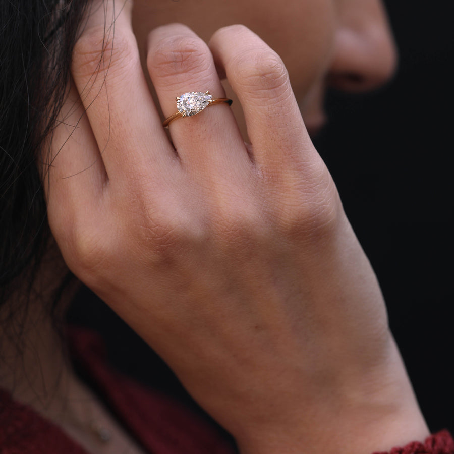 The Aisling Ring by East London jeweller Rachel Boston | Discover our collections of unique and timeless engagement rings, wedding rings, and modern fine jewellery. - Rachel Boston Jewellery