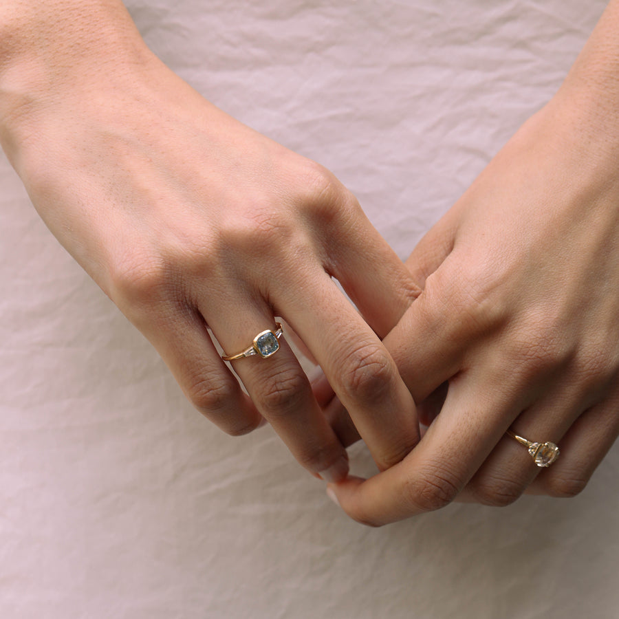 The X-Apurimac Ring by East London jeweller Rachel Boston | Discover our collections of unique and timeless engagement rings, wedding rings, and modern fine jewellery. - Rachel Boston Jewellery