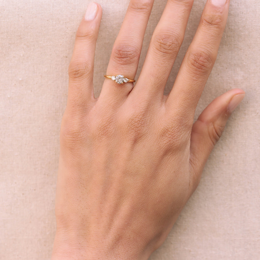 The Tucana Ring by East London jeweller Rachel Boston | Discover our collections of unique and timeless engagement rings, wedding rings, and modern fine jewellery. - Rachel Boston Jewellery