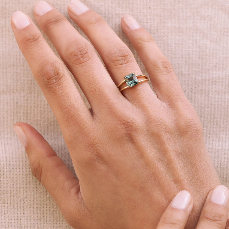 The X- Vichada Ring by East London jeweller Rachel Boston | Discover our collections of unique and timeless engagement rings, wedding rings, and modern fine jewellery. - Rachel Boston Jewellery