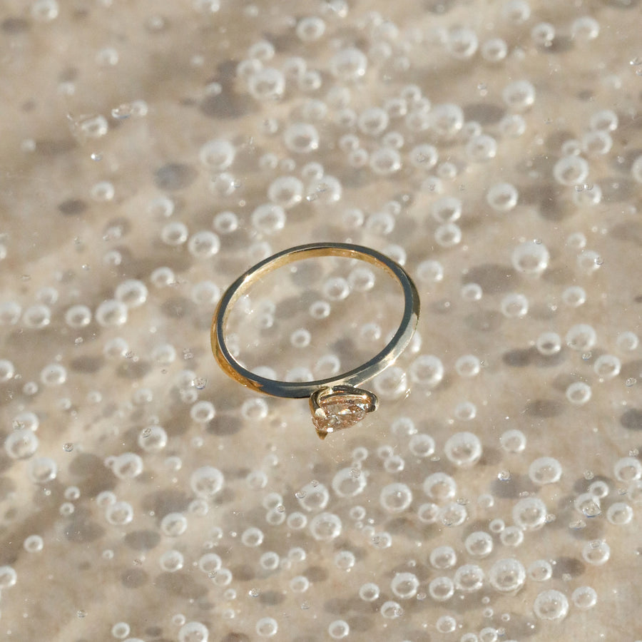 The X- Reims Ring by East London jeweller Rachel Boston | Discover our collections of unique and timeless engagement rings, wedding rings, and modern fine jewellery. - Rachel Boston Jewellery