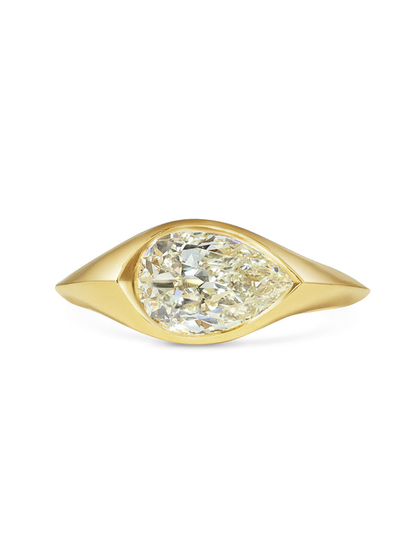 The X - SILAS Ring by East London jeweller Rachel Boston | Discover our collections of unique and timeless engagement rings, wedding rings, and modern fine jewellery.