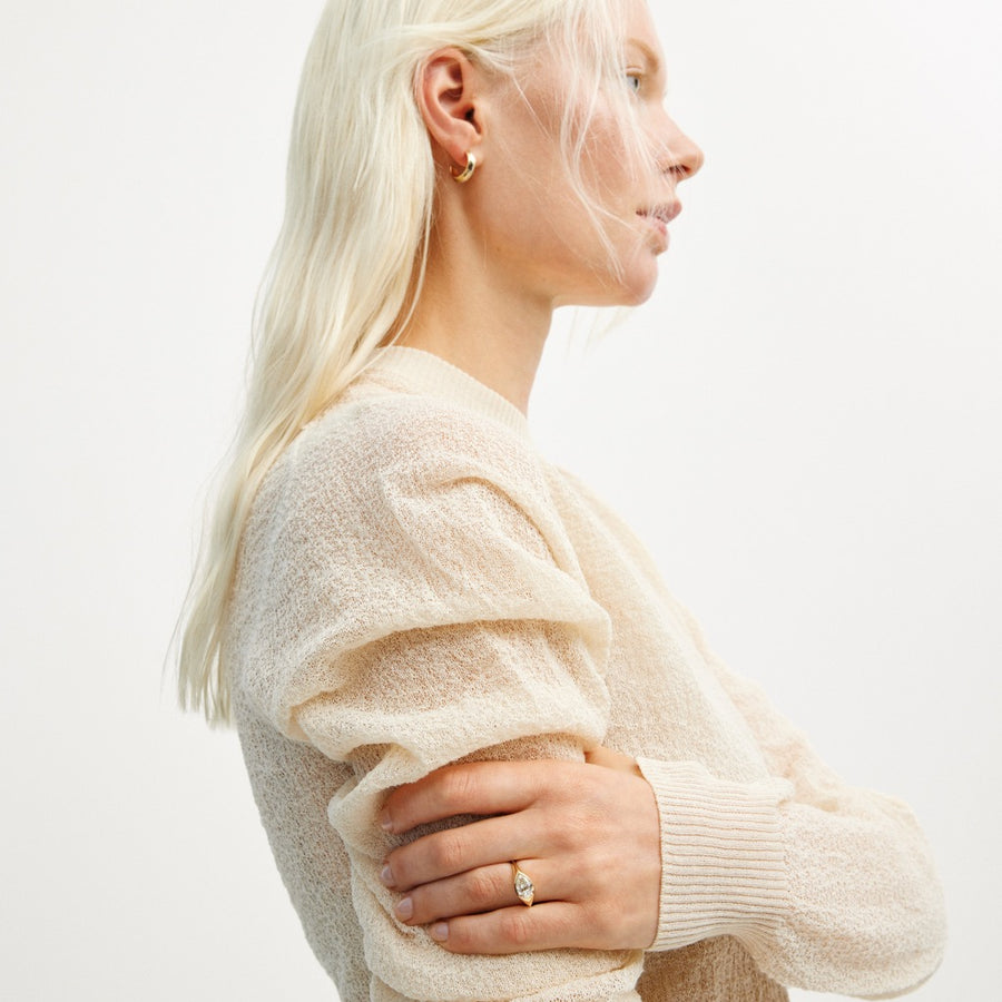 The X - SILAS Ring by East London jeweller Rachel Boston | Discover our collections of unique and timeless engagement rings, wedding rings, and modern fine jewellery. - Rachel Boston Jewellery