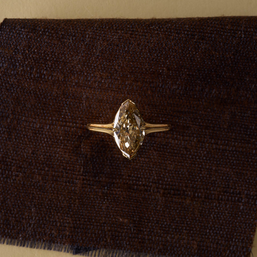 The X - CONTINUUM Ring by East London jeweller Rachel Boston | Discover our collections of unique and timeless engagement rings, wedding rings, and modern fine jewellery. - Rachel Boston Jewellery