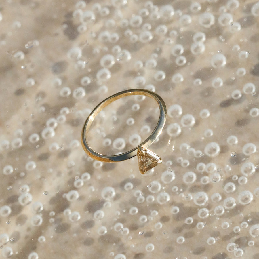 The X - Vertus Ring by East London jeweller Rachel Boston | Discover our collections of unique and timeless engagement rings, wedding rings, and modern fine jewellery. - Rachel Boston Jewellery