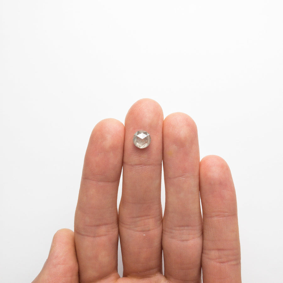 The 2.14ct 7.55x7.61x4.61mm Round Double Cut 18728-06 by East London jeweller Rachel Boston | Discover our collections of unique and timeless engagement rings, wedding rings, and modern fine jewellery. - Rachel Boston Jewellery