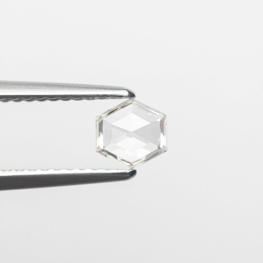 The 0.41ct 5.10x5.07x1.81mm VS2 I Hexagon Step Cut 🇨🇦 19386-32 by East London jeweller Rachel Boston | Discover our collections of unique and timeless engagement rings, wedding rings, and modern fine jewellery. - Rachel Boston Jewellery