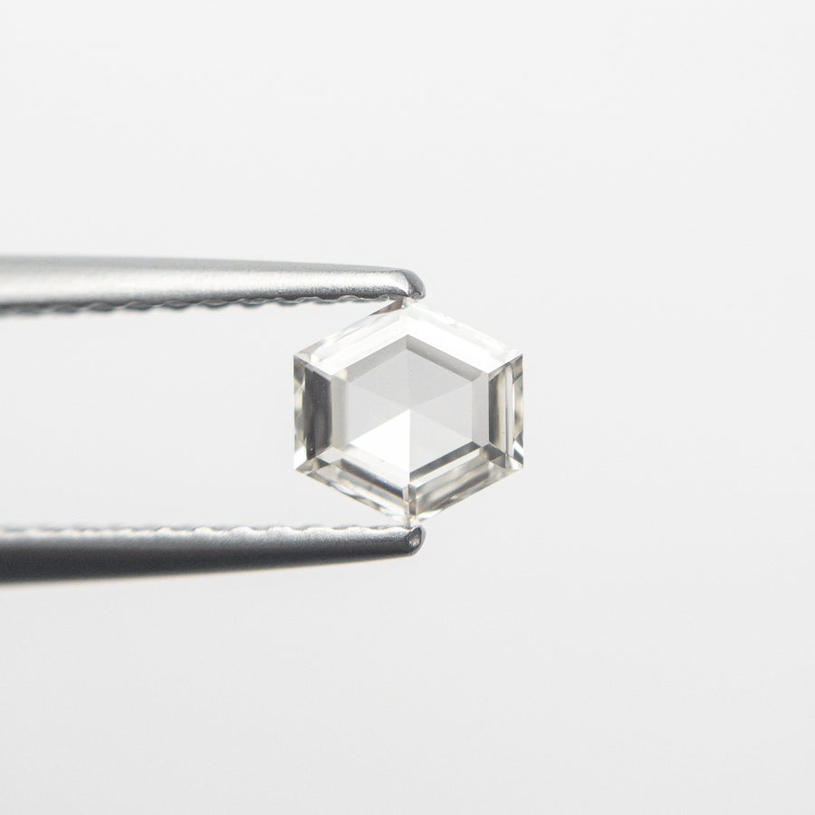 The 0.41ct 5.10x5.07x1.81mm VS2 I Hexagon Step Cut 🇨🇦 19386-32 by East London jeweller Rachel Boston | Discover our collections of unique and timeless engagement rings, wedding rings, and modern fine jewellery. - Rachel Boston Jewellery