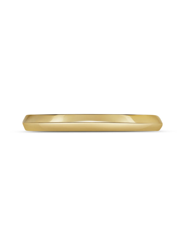 The Knife Edge Band - 2.3mm by East London jeweller Rachel Boston | Discover our collections of unique and timeless engagement rings, wedding rings, and modern fine jewellery.