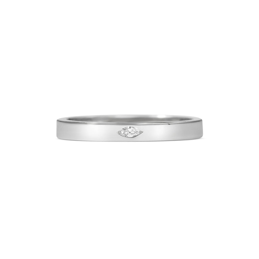 The Little Marquise Ring by East London jeweller Rachel Boston | Discover our collections of unique and timeless engagement rings, wedding rings, and modern fine jewellery. - Rachel Boston Jewellery