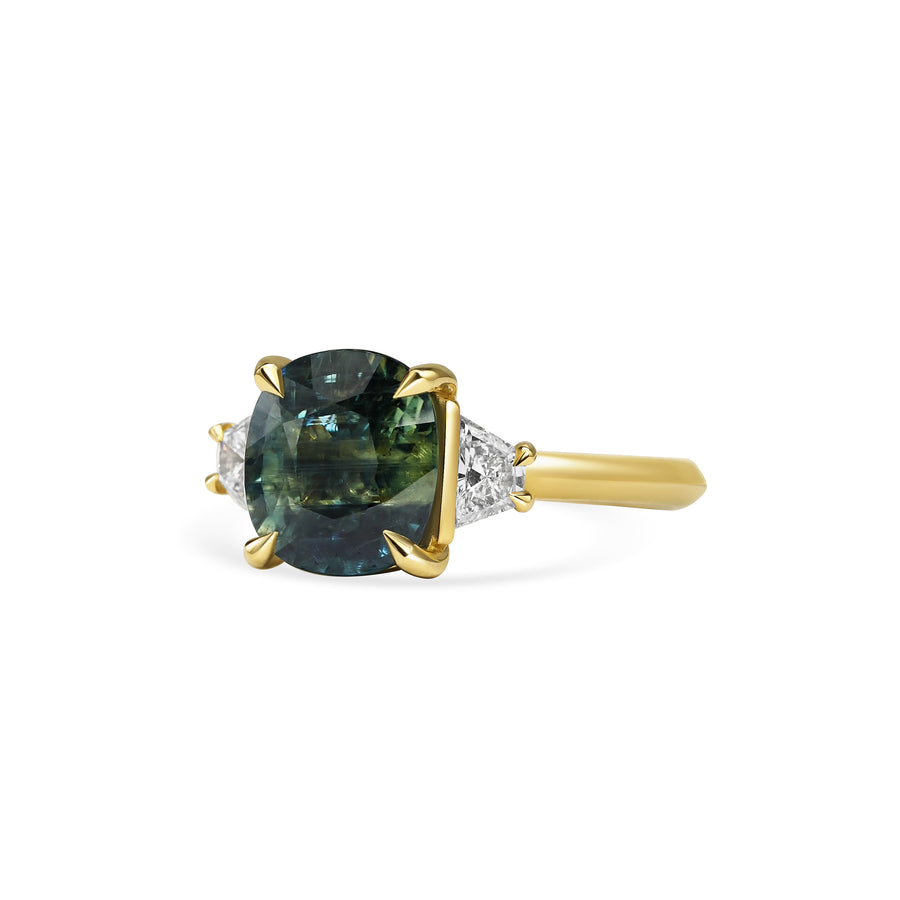 The X - Arisa Ring by East London jeweller Rachel Boston | Discover our collections of unique and timeless engagement rings, wedding rings, and modern fine jewellery. - Rachel Boston Jewellery