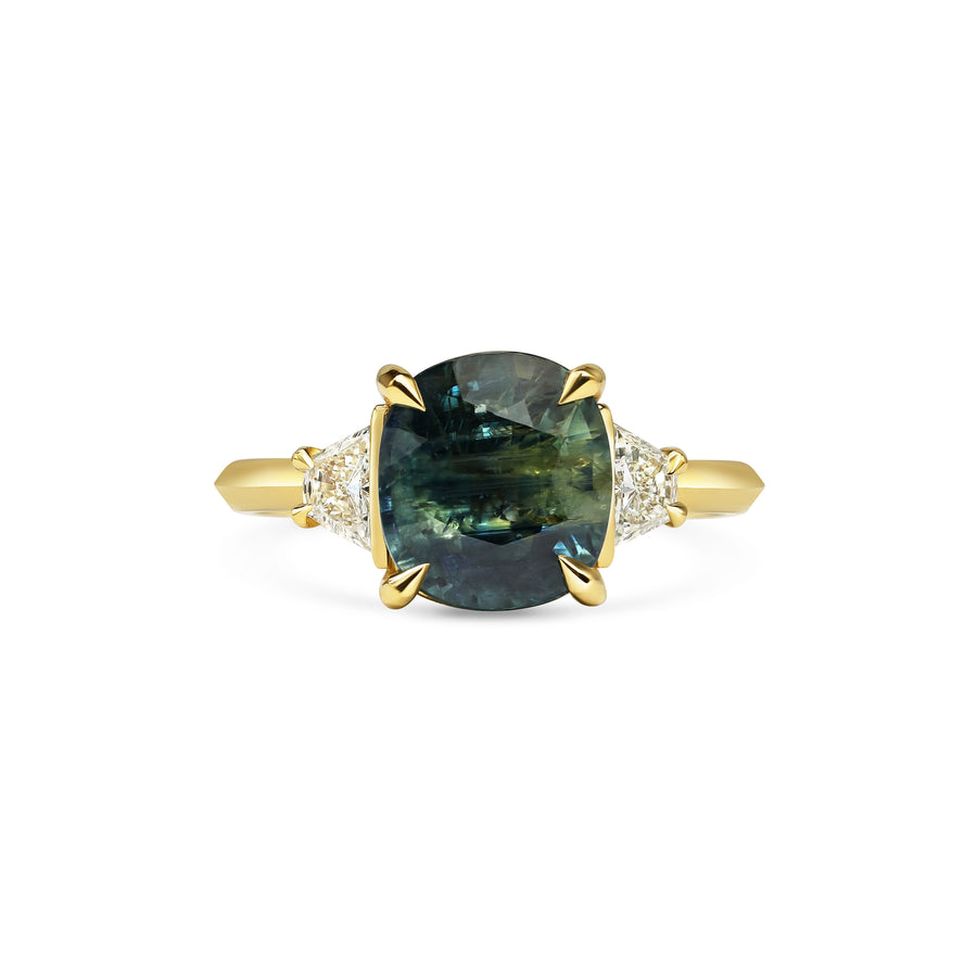 The X - Arisa Ring by East London jeweller Rachel Boston | Discover our collections of unique and timeless engagement rings, wedding rings, and modern fine jewellery. - Rachel Boston Jewellery