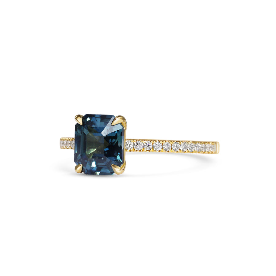 The X - Orisa Ring by East London jeweller Rachel Boston | Discover our collections of unique and timeless engagement rings, wedding rings, and modern fine jewellery. - Rachel Boston Jewellery