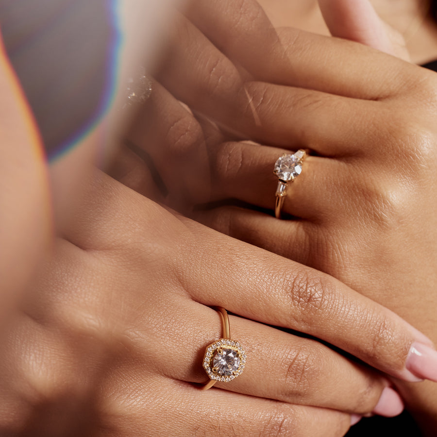 The Adonis Ring by East London jeweller Rachel Boston | Discover our collections of unique and timeless engagement rings, wedding rings, and modern fine jewellery. - Rachel Boston Jewellery