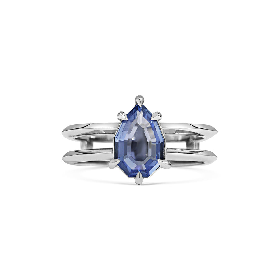 The X - Atabapo Ring by East London jeweller Rachel Boston | Discover our collections of unique and timeless engagement rings, wedding rings, and modern fine jewellery. - Rachel Boston Jewellery